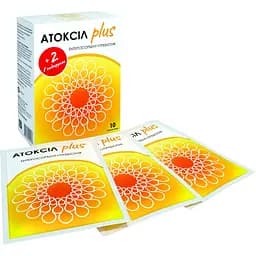 Ентеросорбент-пребіотик Атоксіл Плюс зі смаком полуниці в саше по 2 г, 10 шт. + 2 шт. у подарунок