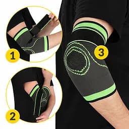 Фіксатор (бандаж) для ліктьового суглоба 4FIZJO Flex 1 шт Size L (P-5905973407373) - мініатюра 6
