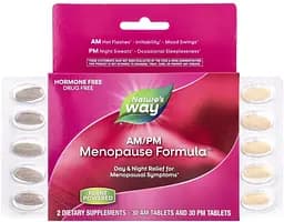 Натуральна добавка Nature's Way AM/PM Menopause Formula, 60 таблеток