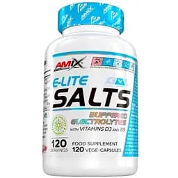 Комплекс електролітів магній, калій, натрій, кальцій Amix Performance E-Lite Salts 120 капсул