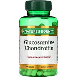 Глюкозамін та хондроїтин Nature's Bounty Glucosamine Chondroitin 110 капсул