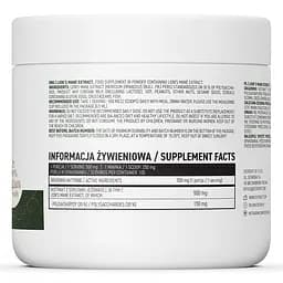 Екстракт гриба левової гриви OstroVit Vege Lion's Mane Extract, 50 грам для підтримки пам'яті та концентрації уваги - мініатюра 2