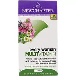 Мультивітаміни для жінок New Chapter Every Woman's 72 таблетки - мініатюра 1