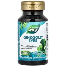 Комплекс каротиноїдів Nature's Way Ginkgold Eyes 60 мг 60 таблеток