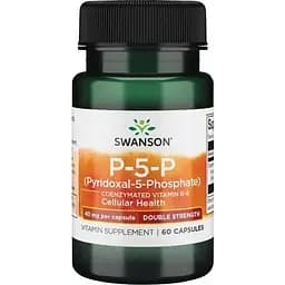 Піридоксин Swanson P-5-P 40mg 60 caps (1086-100-37-6227411-20)