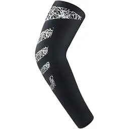 Компресійний рукав еластичний бандаж для волейболу, танців, гімнастики, йоги LVR 001 L 41x27x17 см Black (16021)