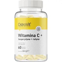 Вітамін OstroVit Vitamin C + Hesperidin + Rutin 60 капсул