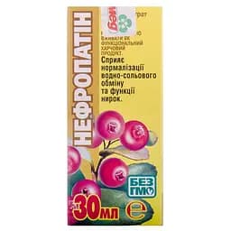 Фитоконцентрат Нефропатин для улучшения работы почек 30 мл