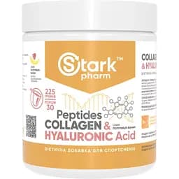 Колаген Stark Pharm Collagen Peptides & Hyaluronic Acid Strawberry-Banana 225 г