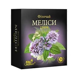 Фиточай "Мелиссы трава", 20 ф/п