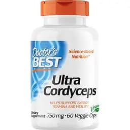 Натуральная добавка Doctor's Best Ultra Cordyceps 60 капсул