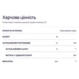 Мелатонін Natrol Melatonin 3 мг 70 жувальних цукерок - мініатюра 2