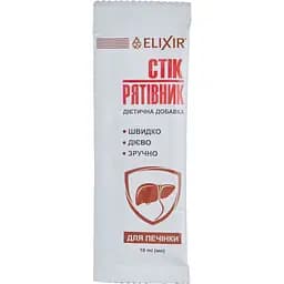 Дієтична добавка Elixir Стік-рятівник Гепатопротекторний 10 мл 1 шт.
