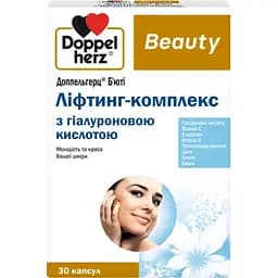 Ліфтинг-комплекс Doppelherz Beauty з гіалуроновою кислотою 30 капсул