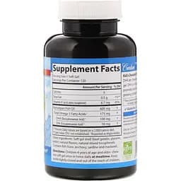Риб'ячий жир DHA для дітей Carlson Kid's Chewable смак апельсина 120 желатинових капсул - мініатюра 2