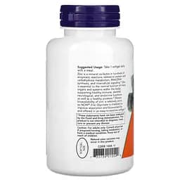 Вітаміни та мінерали NOW Zinc Glycinate 30 mg, 120 капсул - мініатюра 3
