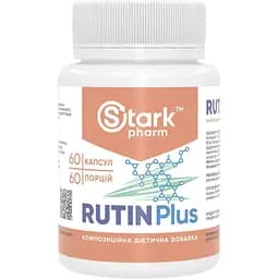 Натуральна добавка Stark Pharm Rutin Plus 60 капсул