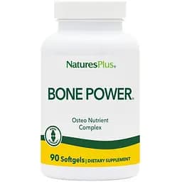 Кальцій з бором Nature's Plus Bone Power для міцних кісток 90 капсул (NTP3341)