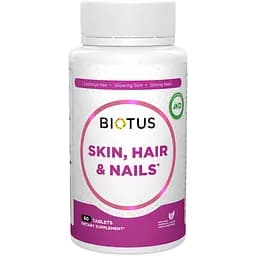 Харчова добавка Biotus Hair, Skin & Nails 60 таблеток