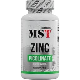 Витамины и минералы MST Zinc Picolinate 100 таблеток