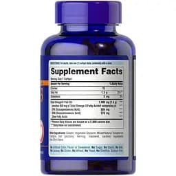 Омега-3 риб'ячий жир Puritan's Pride Omega-3 Fish Oil 950 мг активного Омега-3, 90 капсул (PTP-32948) - мініатюра 2