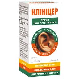 Спрей для гігієни вуха Biodeal Pharmaceuticals Клініцер 15 мл