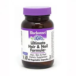 Вітаміни та мінерали Bluebonnet Nutrition Ultimate Hair and Nail Formula, 60 вегакапсул