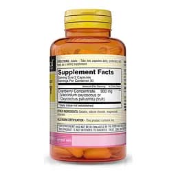 Натуральна добавка Mason Natural Cranberry Highly Concentrated, 60 капсул - мініатюра 2