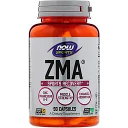 Спортивне відновлення після тренування Now Foods ZMA 90 капсул