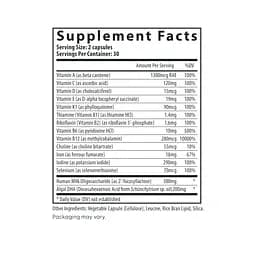 Postnatal Multivitamin Essentials with DHA - 60 caps - мініатюра 2
