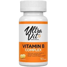 Комплекс Vplab UltraVit Vitamin B 90 м'яких капсул