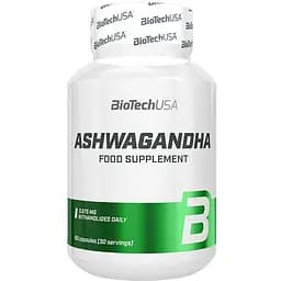 Натуральна добавка BiotechUSA Ashwagandha 60 капсул