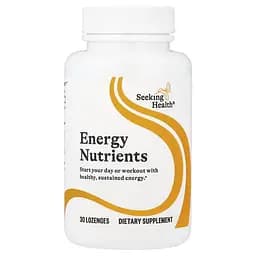 Натуральна добавка Seeking Health Energy Nutrients, 30 пастилок для підтримки здорового рівня енергії