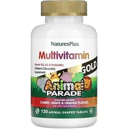 Мультивітаміни Nature's Plus Gold Assorted Chewable 120 tabs (1086-2022-10-2847)