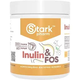 Пребіотик Інулін + фруктозоолігосахариди Stark Pharm Inulin Fos Prebiotic Complex 300 г (100-23-9948755-20)