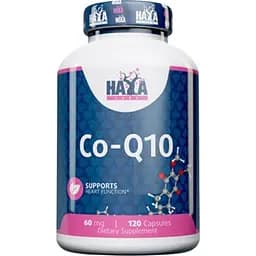 Натуральна добавка Haya Labs Co-Q10, 60 mg 120 капсул