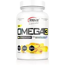 Жирні кислоти Genius Nutrition Omega 3, 90 капсул 