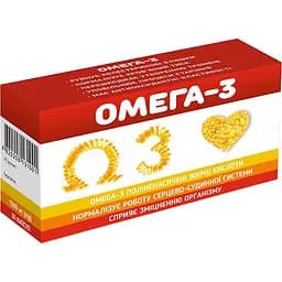 Диетическая добавка Фармаком Омега-3, 1000 мг 1.4 г 30 капсул