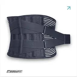 Пояс для спини EasyFit з 4 ребрами жорсткості (S) - мініатюра 2