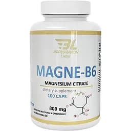 Вітаміни та мінерали Bodyperson Labs Magne-B6 100 капсул