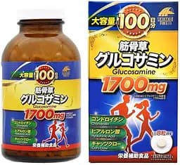 Диетическая добавка Unimat Riken глюкозамин, хондроитин 1700 мг на 100 дней 800 шт.