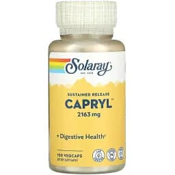 Каприлова кислота Solaray Caprylic Acid 100 капсул