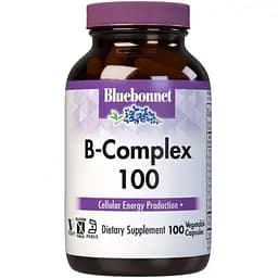 Витамины и минералы Bluebonnet B-Complex 100 100 вегакапсул