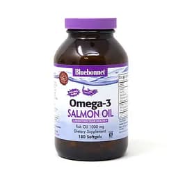 Жирні кислоти Bluebonnet Nutrition Natural Omega 3 Salmon Oil 180 капсул