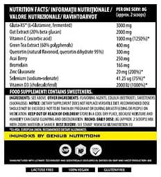 Вітамінно-мінеральний комплекс Genius Nutrition Imuno-X5 Малина 240 г - мініатюра 2