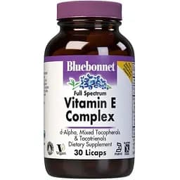 Витамины и минералы Bluebonnet Full Spectrum Vitamin E 30 капсул