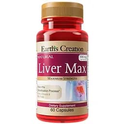 Комплекс для очищення печінки Earths Creation Liver Max 60 капсул (1091-817 494)