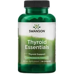 Комплекс для підтримки щитовидної залози Swanson Thyroid Essentials 90 caps (1086-100-33-9624678-20)