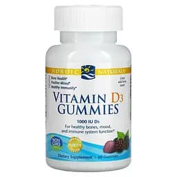 Вітамін D3 Nordic Naturals Vitamin D3 Gummies, 120 жувальних таблеток - мініатюра 1