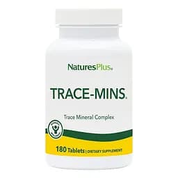 Вітаміни та мінерали NaturesPlus Trace-Mins 180 таблеток